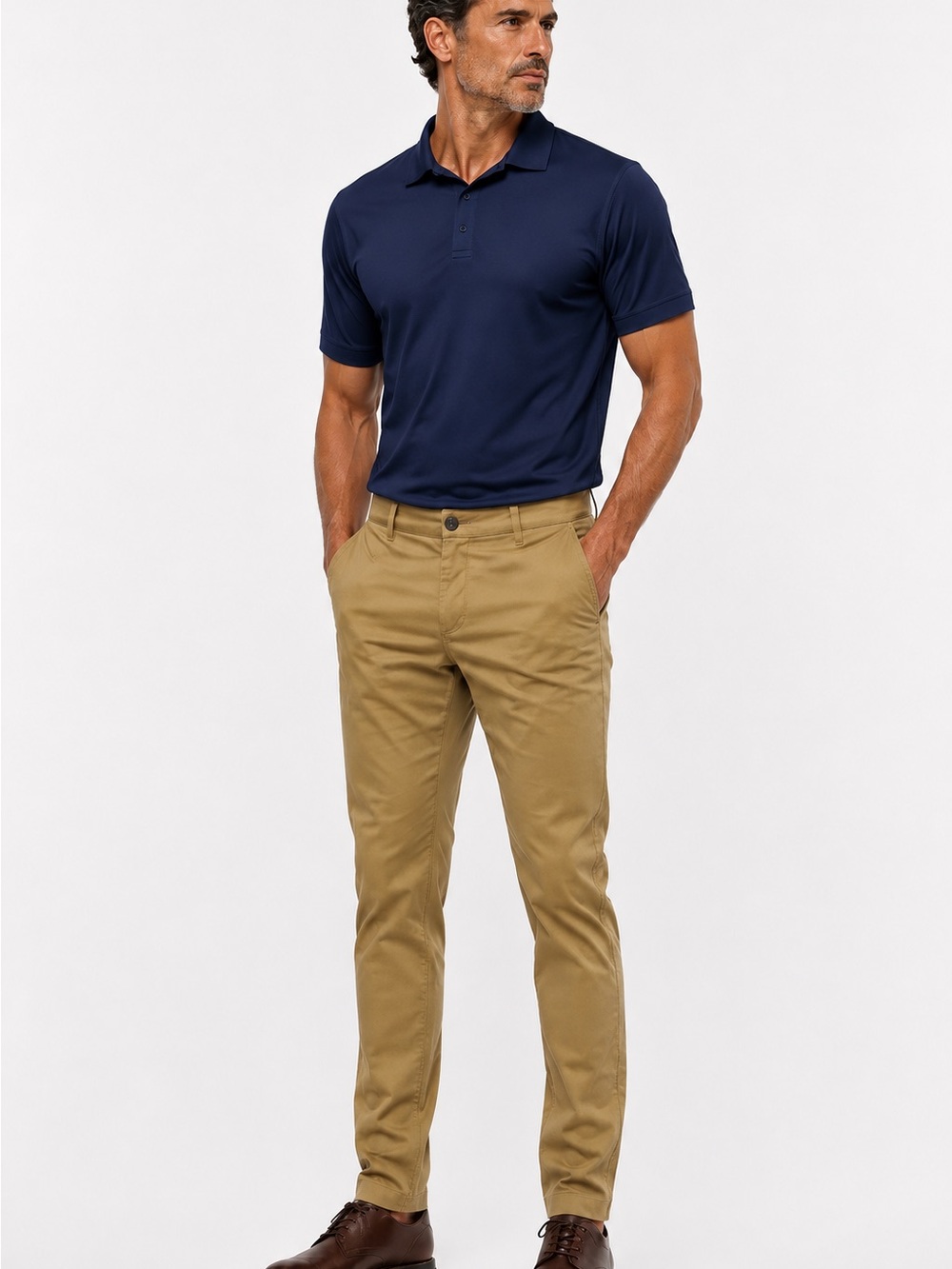 lululemon athletica Men’s Khaki Commission Slim Fit  Pants-34